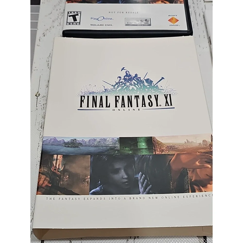 Final Fantasy XI Online PlayStation 2 Hard Disk Drive Bundle NO HARD-DRIVE